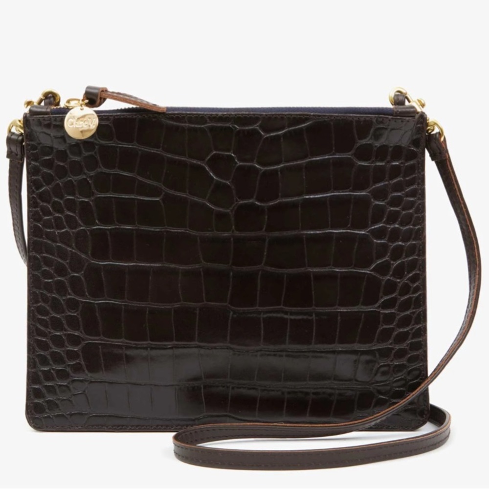 Clare V.  Double Sac Bretelle Crosabody Bag